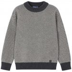 Mayoral chlapecký svetr s texturou šedá – Zboží Dáma