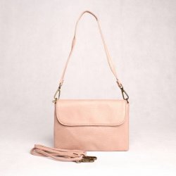 Flora & Co malá crossbody kabelka či psaníčko H9158 růžová