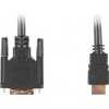 Propojovací kabel Lanberg CA-HDDV-10CC-0018-BK