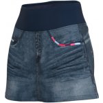 Hidrogen Skort CRAZY letní sportovní sukně s vnitřními šortkami print light jeans – Zboží Dáma