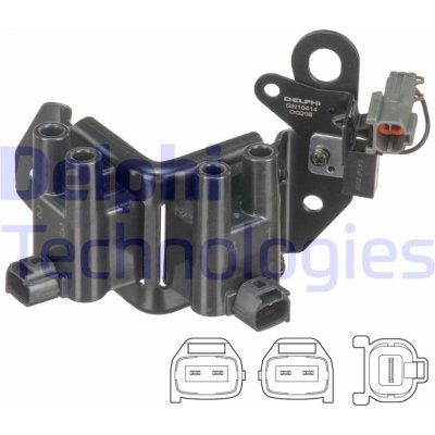 DELPHI Zapalovací cívka GN1041412B1 – Hledejceny.cz
