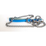 Magnum Vodítko řetěz s koženým uchem – Zboží Mobilmania