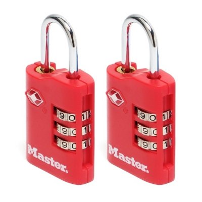 Master Lock 4686EURT červený 2 ks – Hledejceny.cz