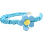 Dětská čelenka s květem Barva: světle růžová – Zboží Dáma