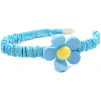 Dětská čelenka s květem Barva: světle růžová – Zboží Dáma