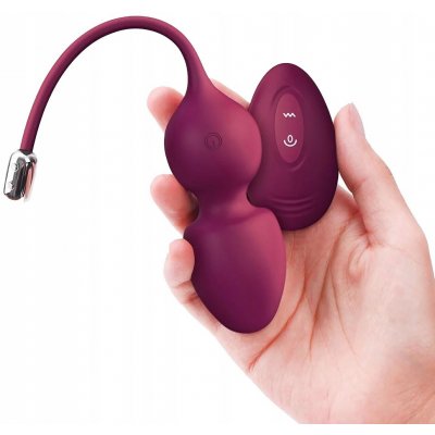 Dorcel Love Balls Vibrating Kegel Balls with Remote Control Black – Zboží Mobilmania