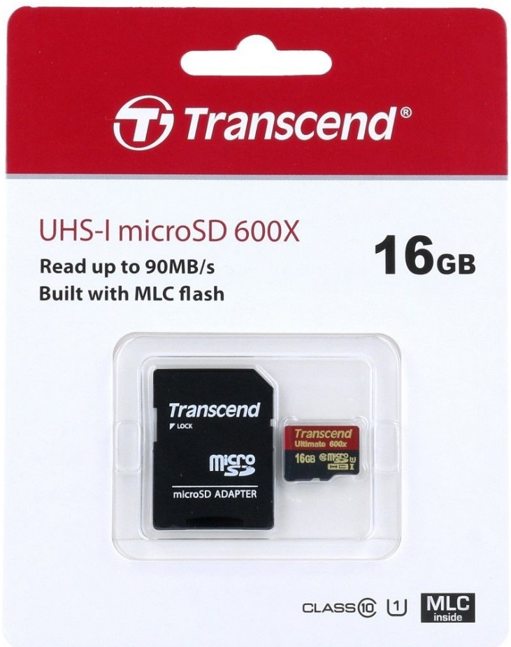 Transcend SDHC 16 GB 62704