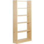 Astigarraga Gala Policová skříň, 184,7 × 79,6 × 25 cm, borovicové dřevo GAL680.99 – Hledejceny.cz