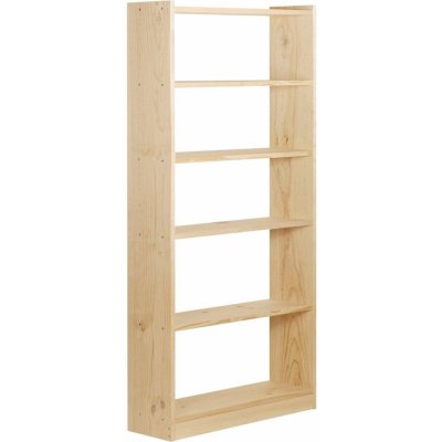 Astigarraga Gala Policová skříň, 184,7 × 79,6 × 25 cm, borovicové dřevo GAL680.99 – Hledejceny.cz