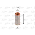 Vzduchový filtr VALEO 585612 – Hledejceny.cz