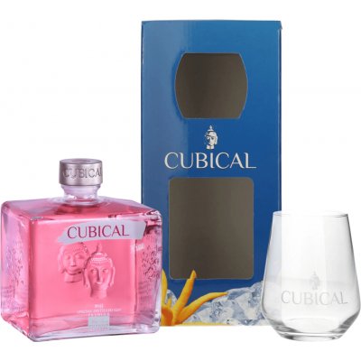 Cubical Kiss 37,5% 0,7 l (dárkové balení 1 sklenice) – Hledejceny.cz