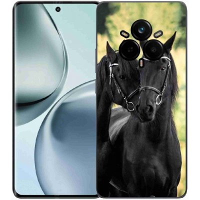 mmCase na Realme 14 Pro 5G - dva černí koně – Zboží Živě