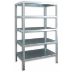 Biedrax Regál 40 x 130 x 180 cm 5 polic – HobbyKompas.cz