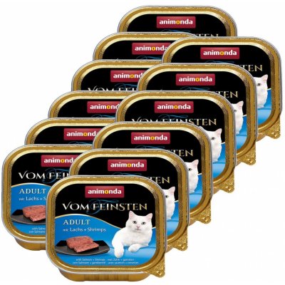 Animonda Vom Feinsten Adult losos, krevety 12 x 100 g – Hledejceny.cz