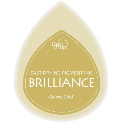 D.A. razítkovací polštářek pigmentový zlatý – Zboží Mobilmania