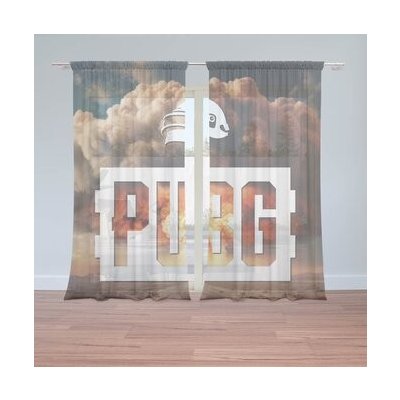 Sablio Záclony PUBG Exploze 1: 2ks 150x250cm – Hledejceny.cz
