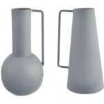 Váza plech šedá 21 cm 2ASS – Hledejceny.cz