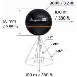 Deeper Pro+ Fishfinder nahazovací sonar WiFi s GPS – Zboží Dáma