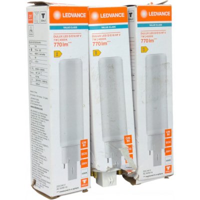 LEDVANCE Osram DULUX LED D/E18 HF & AC MAINS V 7W 840 G24Q-2 – Hledejceny.cz