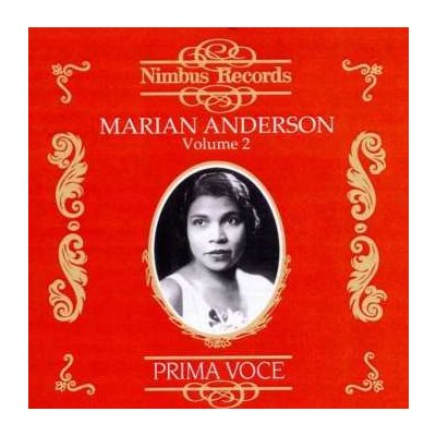 Marian Anderson - Prima Voce CD