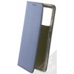 Pouzdro 1Mcz Magnet Book flipové Xiaomi Redmi Note 12 Pro Plus tmavě modré – Zboží Živě