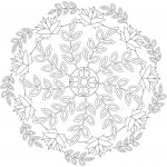 Radost v písku Šablona na pískování podzimní mandala 59 300 x 300 mm – Zboží Dáma