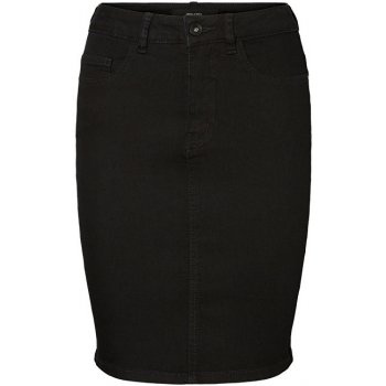 Vero Moda sukně Hot Nine Hw Dnm Pencil Skirt Mix Noos black