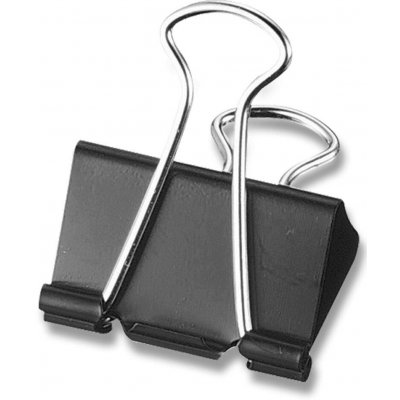 Binder Clips - kancelářské klipy - 51 mm, 12 ks – Zboží Dáma