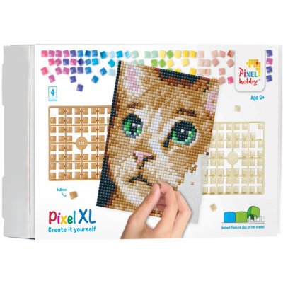 Pixel XL set 4 zak. desky kočka portrét – Zboží Mobilmania