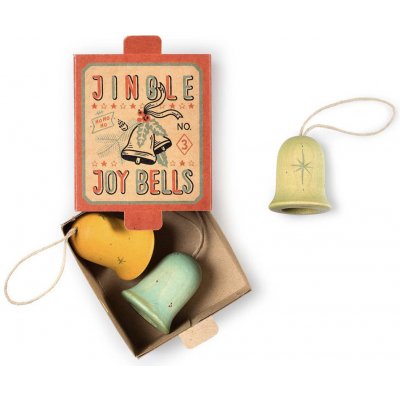 Grapat Jingle Joy Bells dřevěná ozdoba – Hledejceny.cz