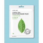 Lebelage Hydratační plátýnková maska s zeleným čajem Green Tea Solution Mask - 23 ml 1 ks – Zboží Dáma