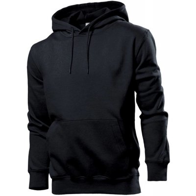 STEDMAN HOODED SWEATSHIRT MEN černá