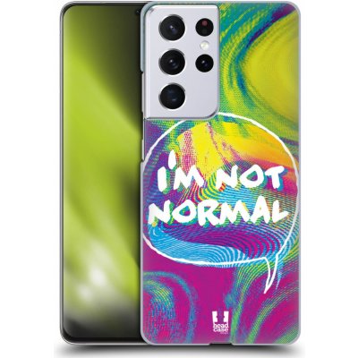 Pouzdro Head Case Samsung Galaxy S21 Ultra 5G HOLOGRAF I'M NOT NORMAL