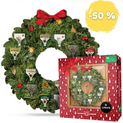LEROS Bylinný adventní kalendář věnec 4 – Hledejceny.cz