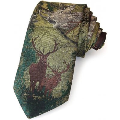 Hedva Český Brokát Hedva Pesh jelen a laně zelená – Zboží Dáma Hedva Český Brokát Hedva Pesh jelen a laně zelená – Zboží Dáma