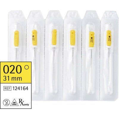 smartdent Hedstroemfeilen 31mm ISO 020 6 ks – Hledejceny.cz