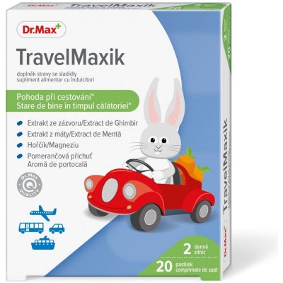 Dr. Max TravelMaxik 20 pastilek – Hledejceny.cz