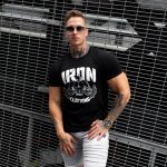 UltraSoft tričko IRON MAN černé Čierna – Zboží Mobilmania