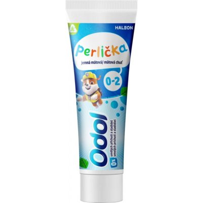Odol Perlička pro děti příchuť máta 0-2 roky 50 ml – Hledejceny.cz