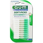 GUM Soft-Picks masážní mezizubní kartáčky s fluoridy velikost Regular ISO 1 80 ks – Zbozi.Blesk.cz