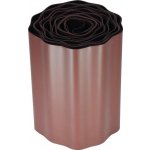 STREND PRO Trávniková obruba GARDEN plastový lem, 15 cm×9 m, hnědý 2210357 – Sleviste.cz