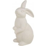 Boltze Dekorativní figurka zajíce z porcelánu Marlou 2 LED, 21,2 x 10 x 12 cm – Hledejceny.cz