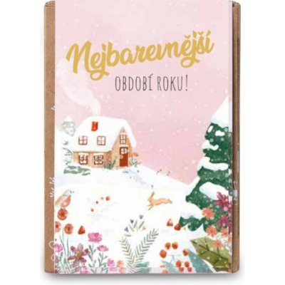 Blossombs Semínkové bomby - Dárková sada mini - Nejbarevnější období (4 ks) – Zboží Dáma