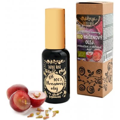 SoZoLe Rose BIO Hroznový olej za studena lisovaný 30 ml – Zboží Mobilmania