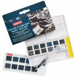 Derwent Tinted charcoal paint sada 12 ks – Zboží Živě