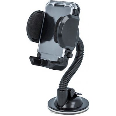 SETTY flexibilní univerzální držák do auta na čelní sklo (GSM033769) černá