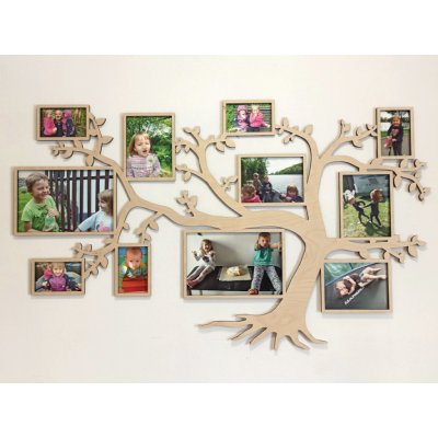 Fotorámeček dřevěný strom HORIZON – Zboží Mobilmania