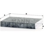 Filtr, vzduch v interiéru MANN-FILTER CUK 27 009 – Hledejceny.cz
