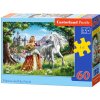 Puzzle Castorland Princezna a její přátelé 60 dílků