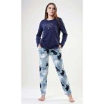 Vienetta Secret Sweet Dreams dámské dlouhé tm. modrá – Zboží Mobilmania